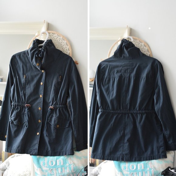 PacSun Sound‎ & Matter Navy Anorak Jacket - Picture 2 of 6